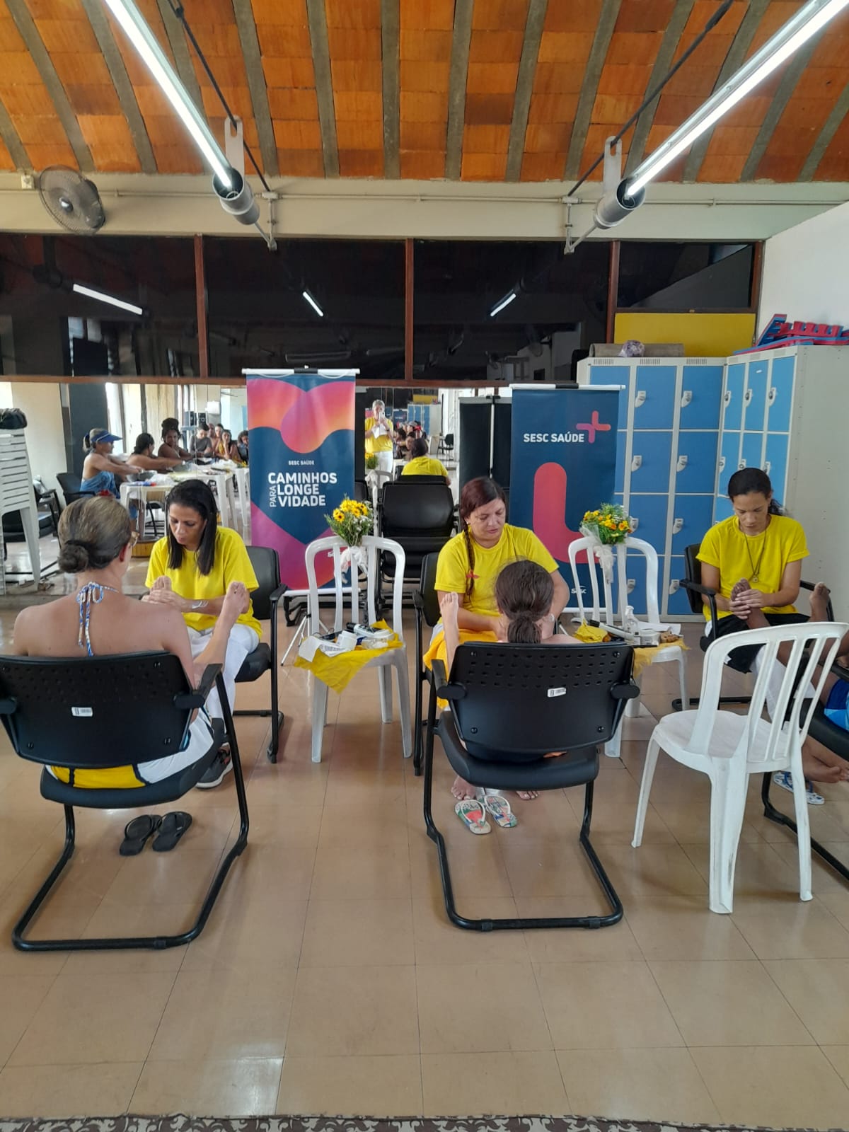 Dia da Saúde com ações de bem-estar na empresa